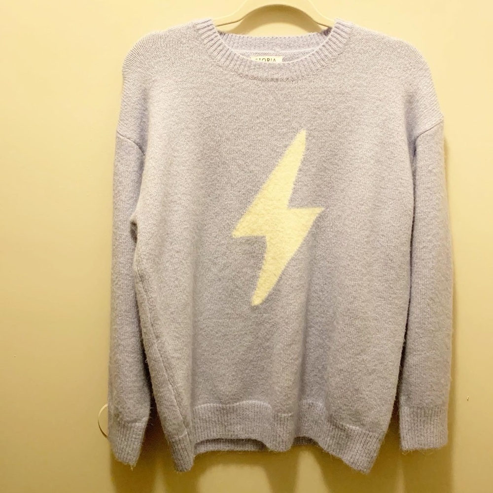 Boutique Lightening Bolt Sweater